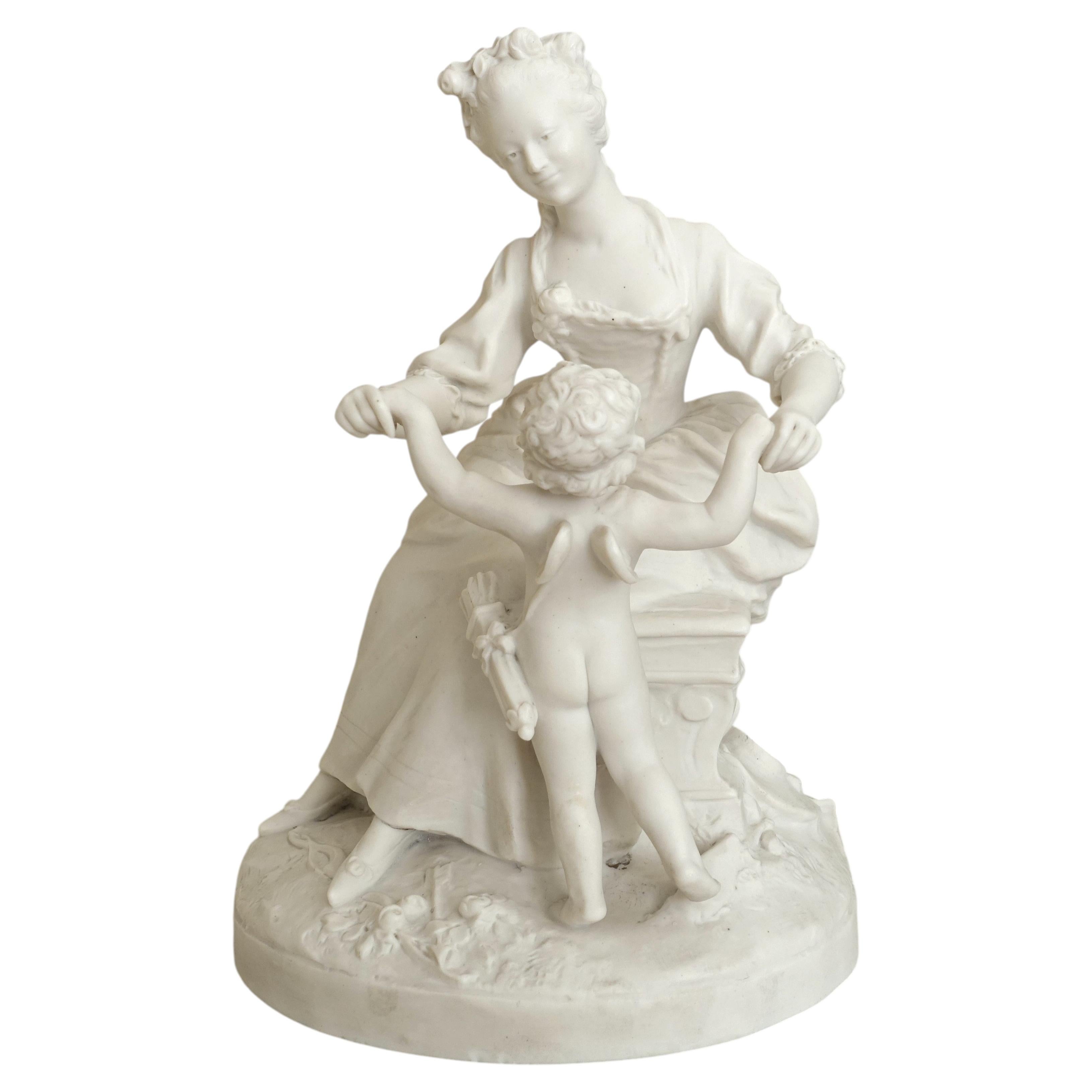 Manufacture de Sèvres - porcelain biscuit - signed - 1911