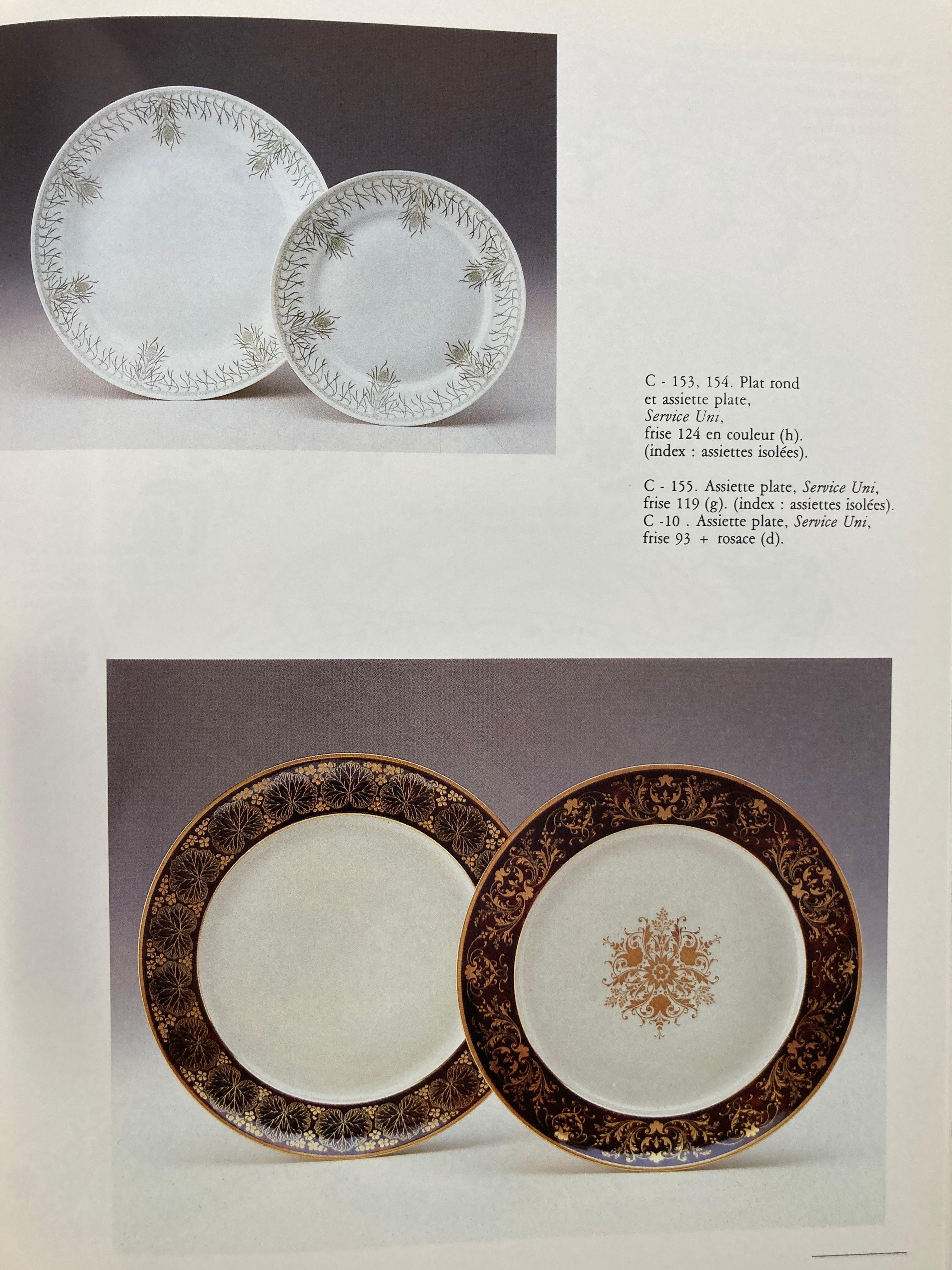 20th Century Manufacture Nationale de Sevres Book in French For Sale