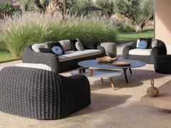 Manutti KOBO outdoor sofa design Stéphane De Winter - Anthracite