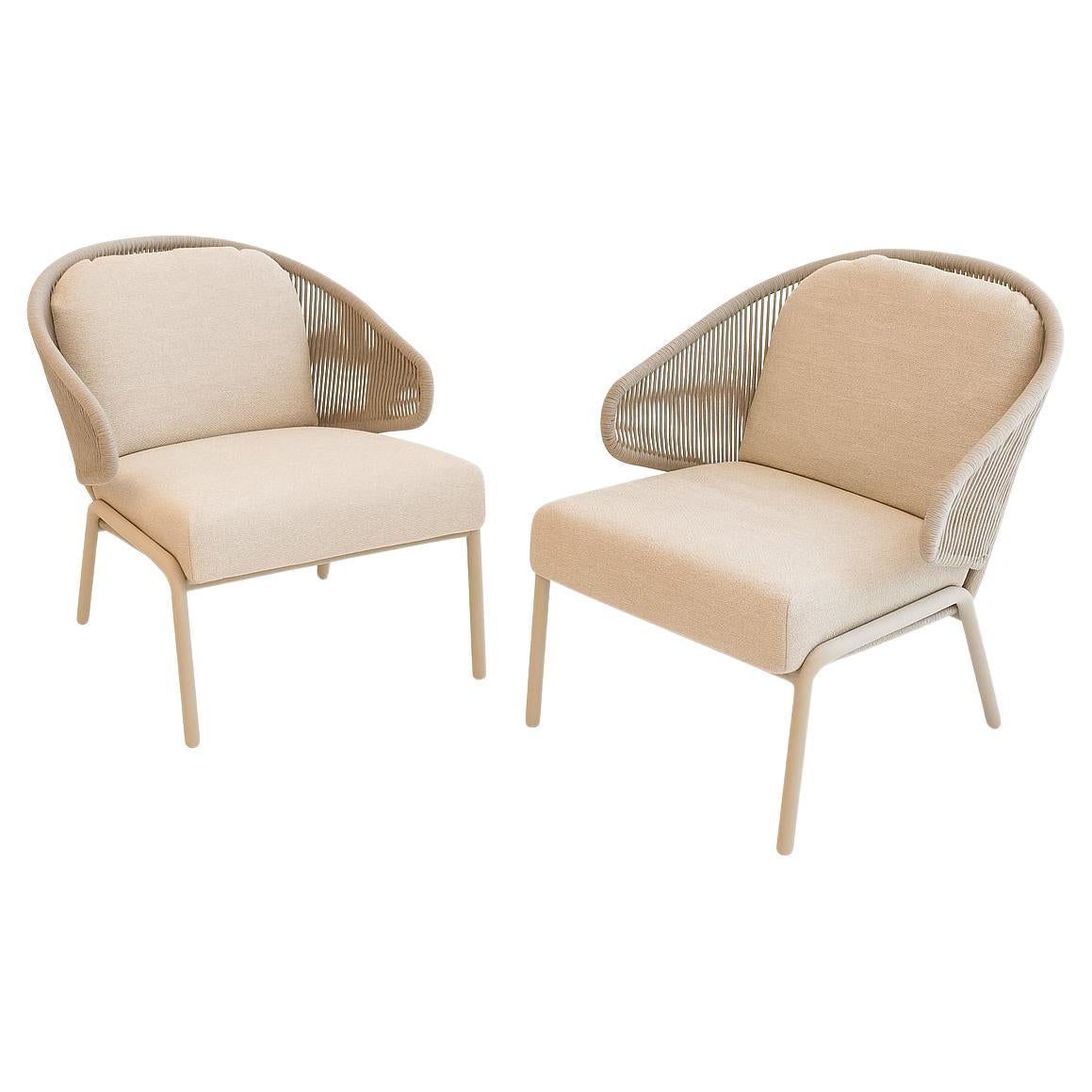 Manutti Radoc Lounge Chair- Set of 2