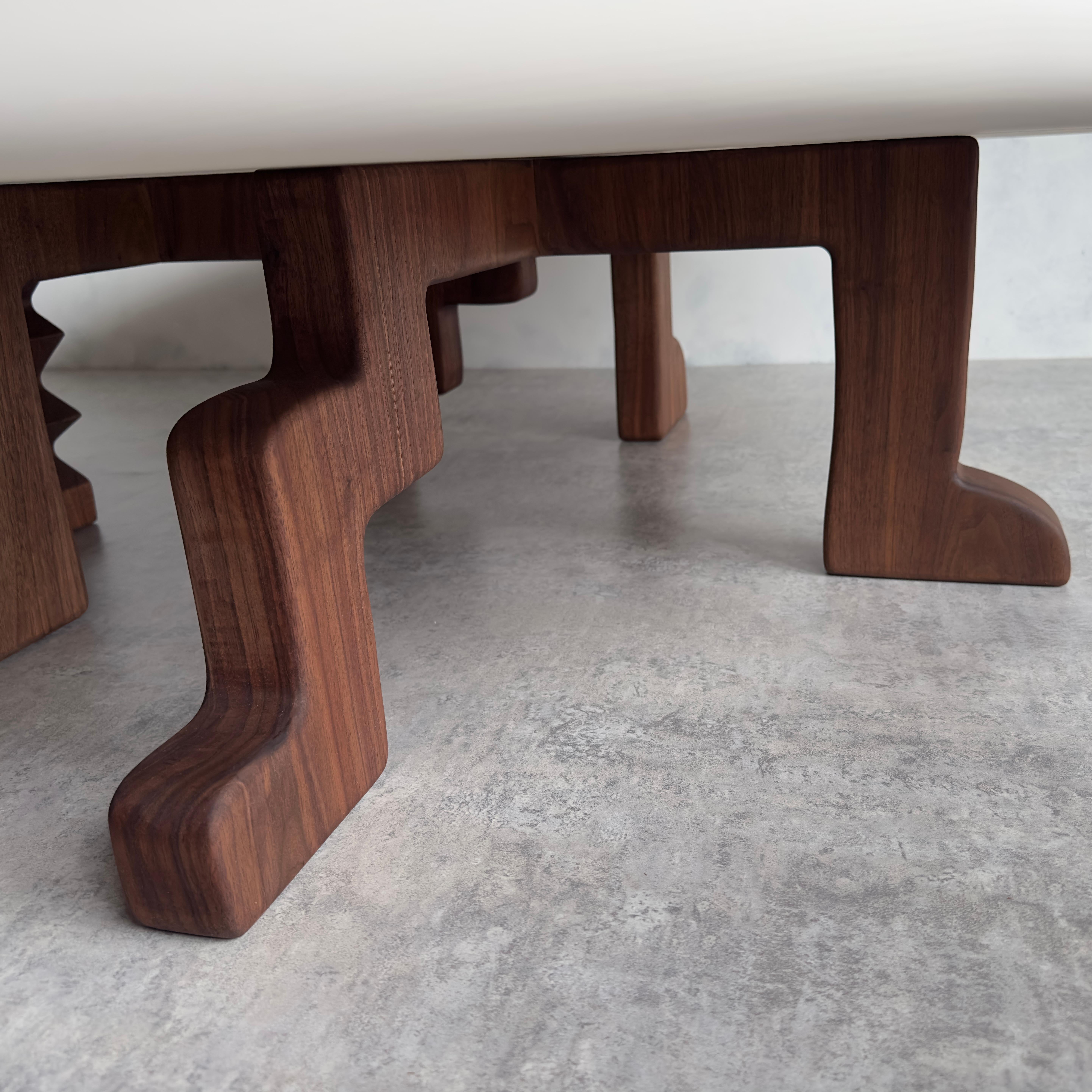 Many Feet Coffee Table by MSJ Furniture Studio For Sale at 1stDibs