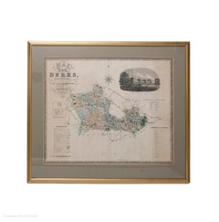 Map Berkshire C&J Greenwood Windsor Castle JDower Polling Hundreds