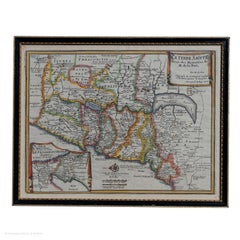 Map Holy Land La Terre Sainte Engraved van Loon Published N de Fer 1703 French