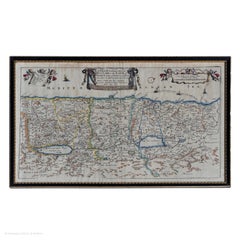 Map Holy Promise Land Canaan Richard Palmer Richard Blome 1687 Joseph Moxon