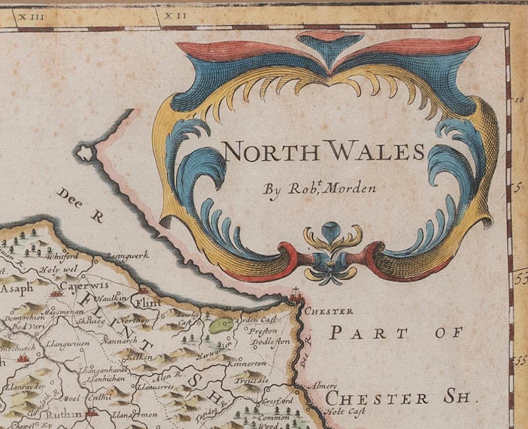map of anglesey and north wales
