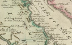 Map of Baja California and Mexico - Jesuit Observations and Native Tribes, 1777