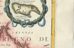 Map of Cape Verde and the Mouth of the River Niger by Coronelli, 1691