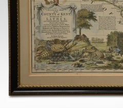 Map of Essex by Emanuel Bowen