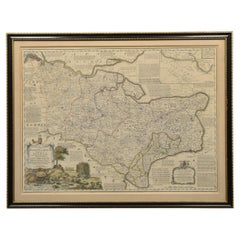 Carte de l'Essex par Emanuel Bowen