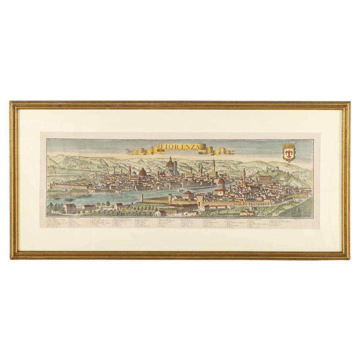 Mappa di Firenze di F.B.A.I. in vendita