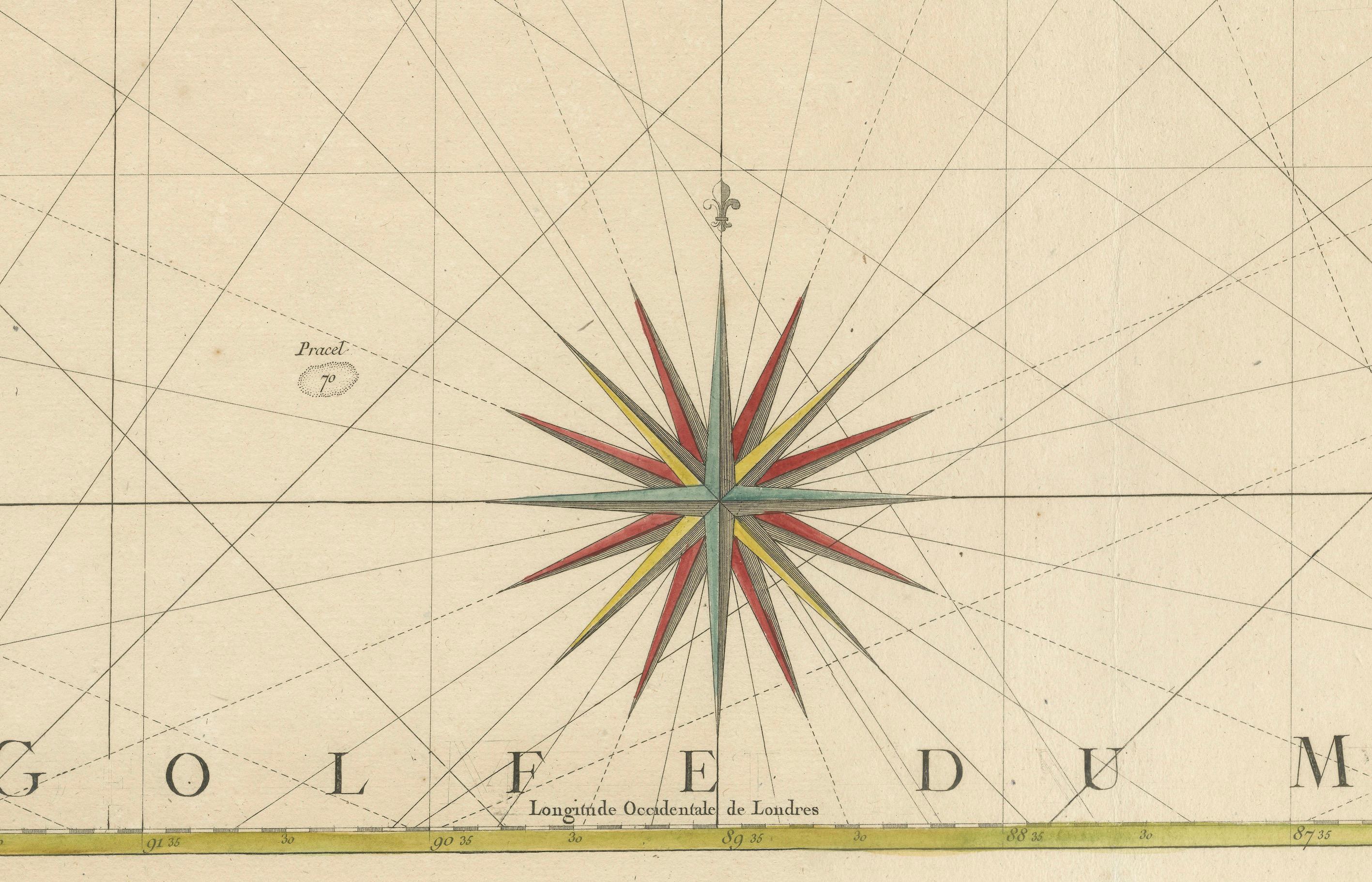 Map of Florida, Louisiana and the Bahamas – Set of Rare French Sea Charts, 1777 For Sale 5