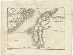 Map of Formosa and Pescadores – French Jesuit Engraving by Portier, c.1790