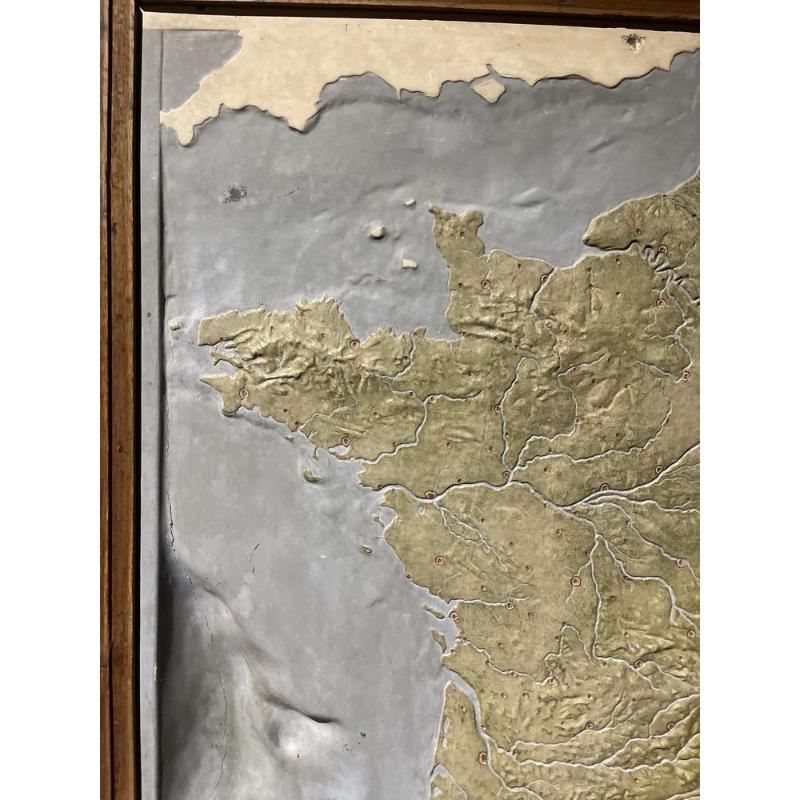 Karte von Frankreich, 1934 im Angebot 6