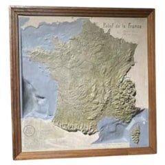 Mapa de Francia, 1934