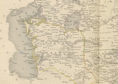Map of Independent Tartary with Vignettes of the Region's Culture, 1851