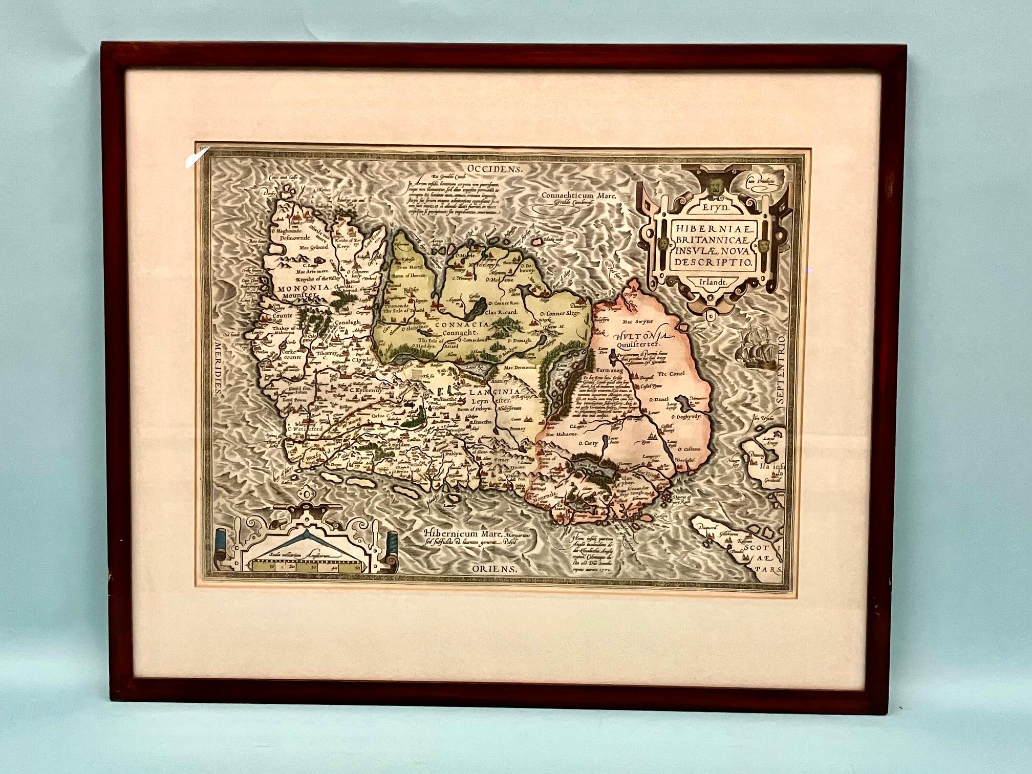 Abraham Ortelius (1527-1598) was a cartographer, geographer and maker from Antwerp in the Spanish Netherlands. He created the first modern atlas titled in Latin Theatrum Orbis Terrarum (Theatre of the World). The publication of the atlas, in 1570,