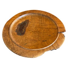 "Map of Mars" Serving Tray or Platter in Olive Burlwood by Richard Sherry