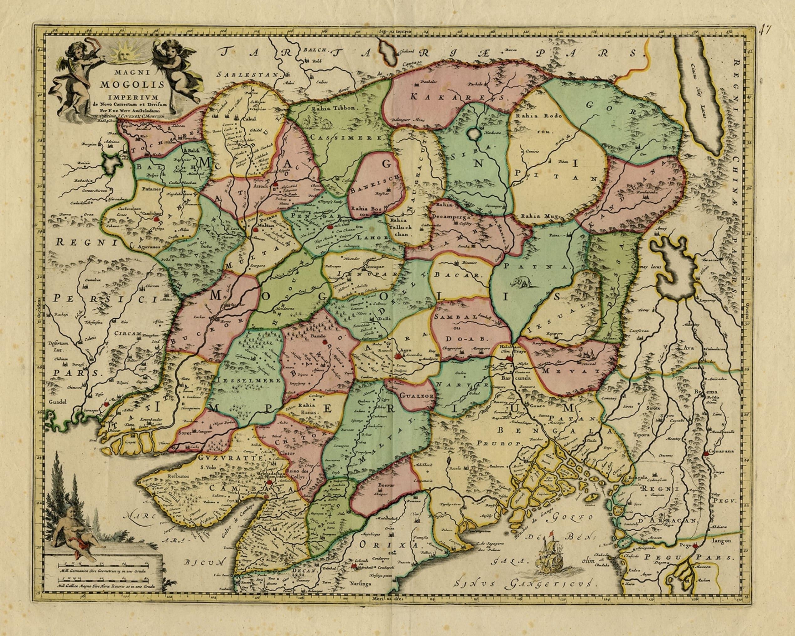 old bhutan map