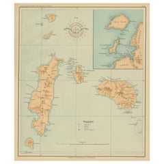 Map of Romblon, Tablas, and Sibuyan Islands – Observatorio de Manila, 1899