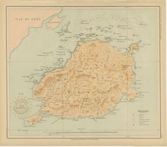 Map of the Island of Bohol – Observatorio de Manila, 1899