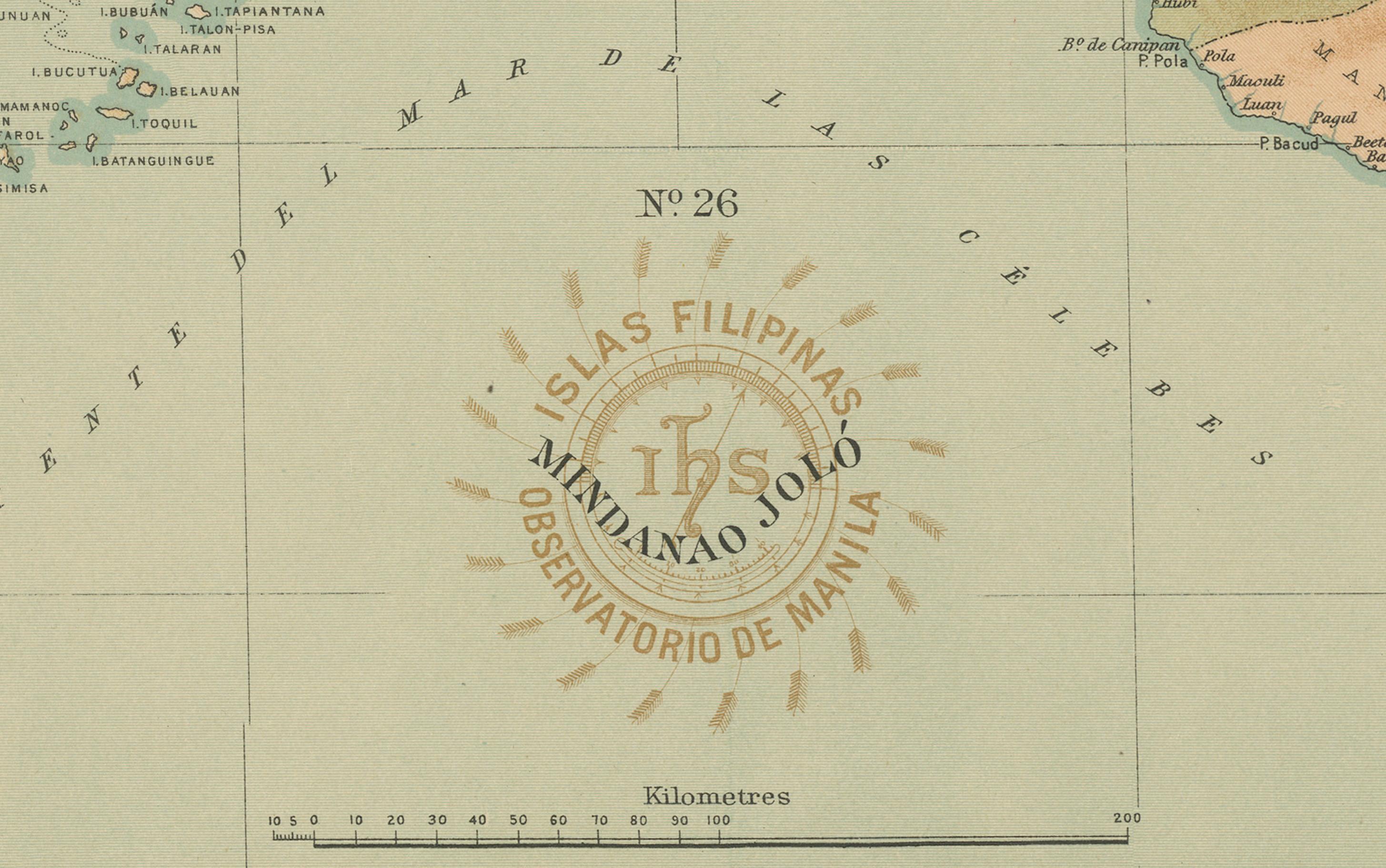 Map of Batanes and Babuyan Islands – *Observatorio de Manila*, 1899

An original late-19th-century scientific map of the Batanes and Babuyan island groups, situated north of Luzon, published by the Observatorio de Manila in 1899. This map, issued