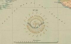 Map of the Island of Mindanao and the Sulu Archipelago – 1899