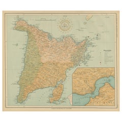 Map of the Island of Panay – Observatorio de Manila, 1899