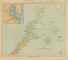 Map of the Northern Part of Palawan – Observatorio de Manila, 1899