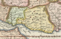 Map of the Persian Empire by Nicolas Sanson, Hand-colored, circa 1683