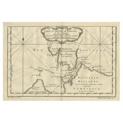 Mapa de las islas rusas de Novaya Zemlya y Pechorskaya Guba, 1758