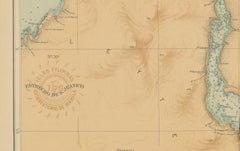 Map of the San Juanico Strait between Leyte and Samar – 1899