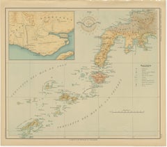Map of Western Mindanao and the Sulu Archipelago – Observatorio de Manila, 1899