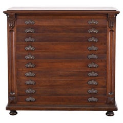 Map or Print Cabinet, 19th Century
