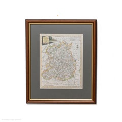 Map Shropshire Joseph Ellis Robert Sayer Carington Bowles Framed