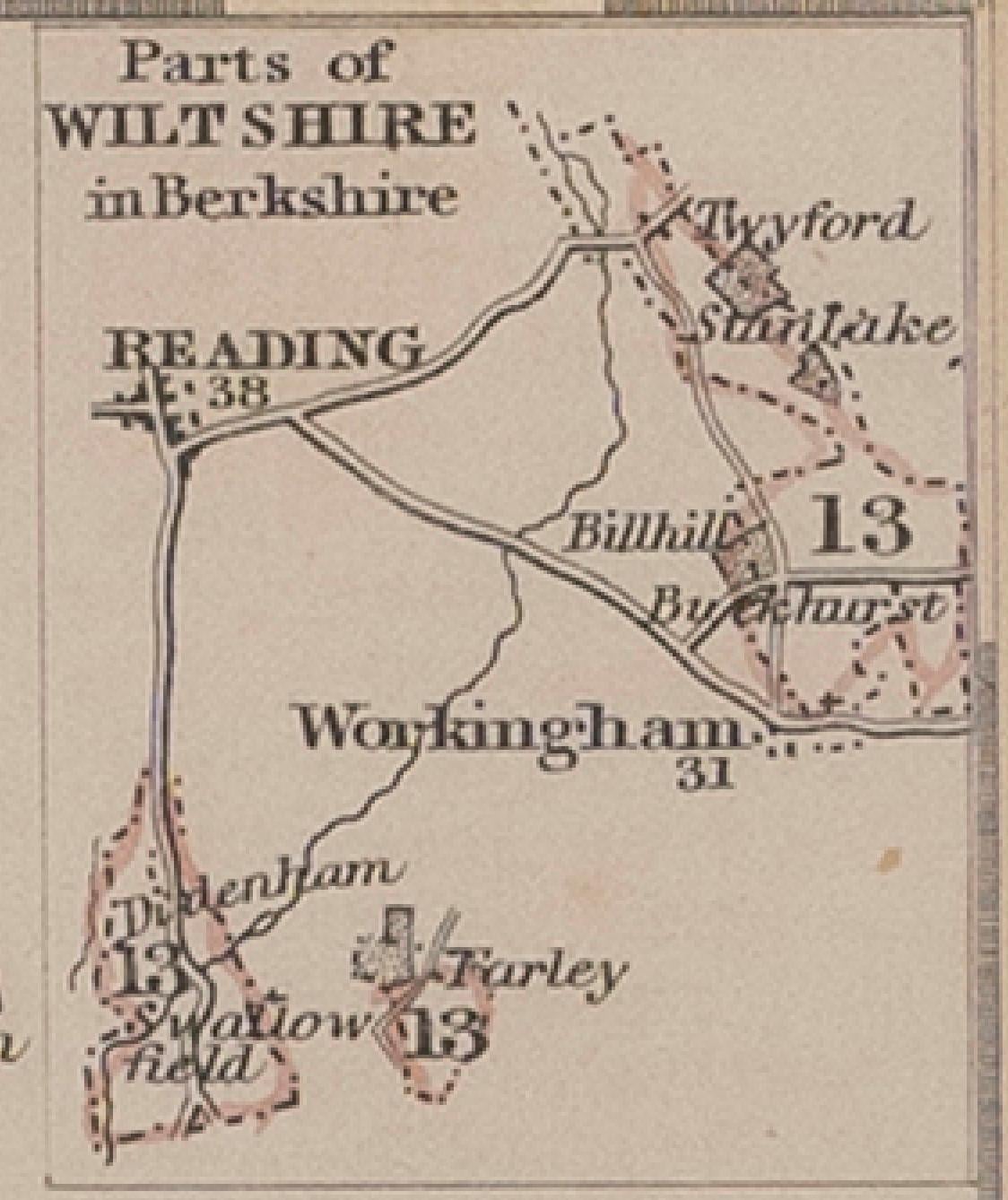 map of wiltshire