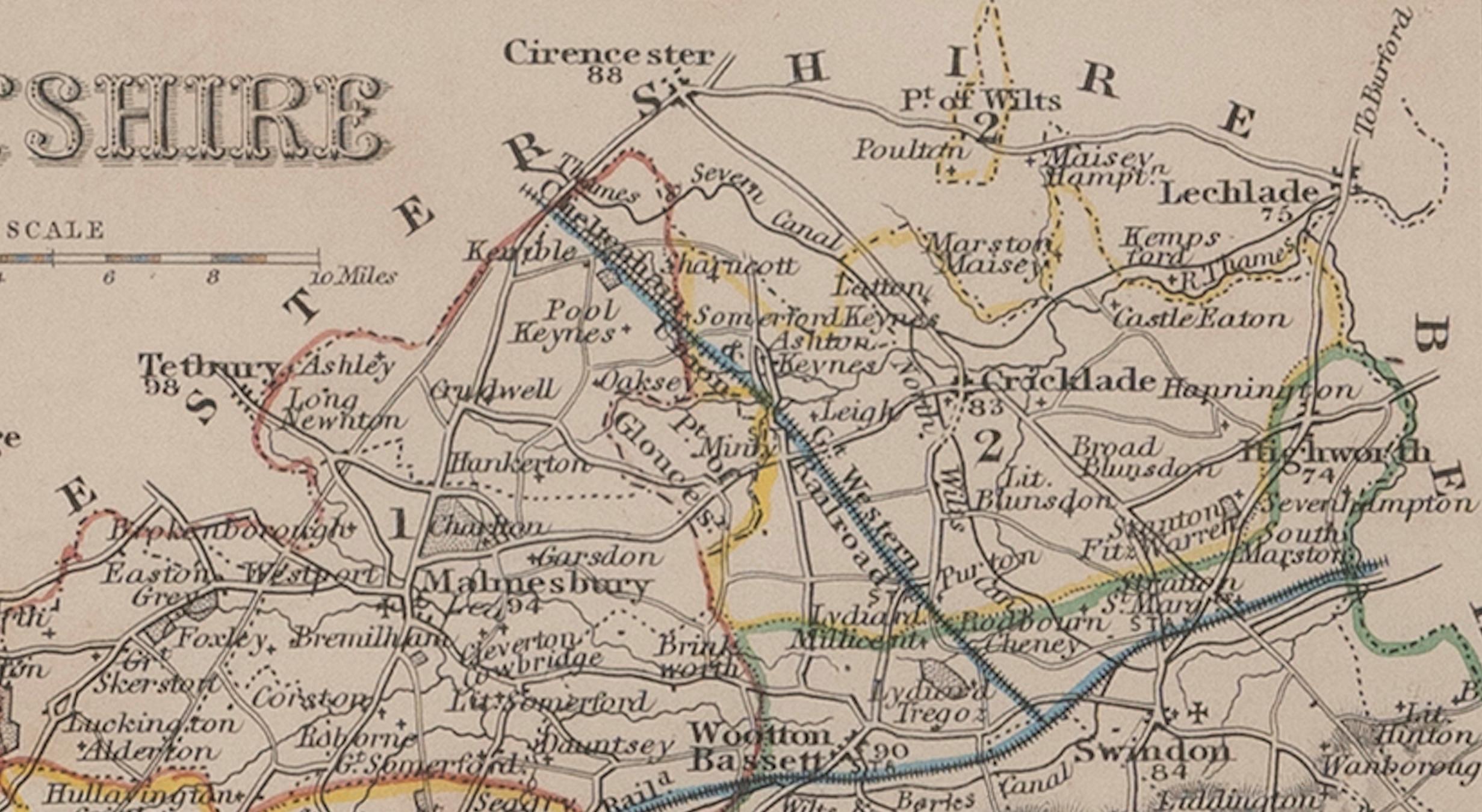 brass lancashire map