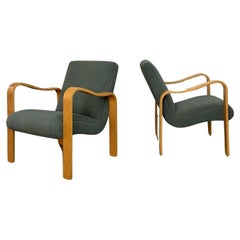 Maple Bent Wood Thonet Style Lounge Chair-Sold individually