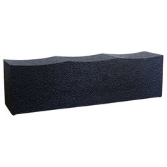 Maple Block Bench for Three by John Eric Byers