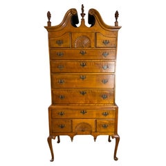 Maple Bonnet Top Highboy