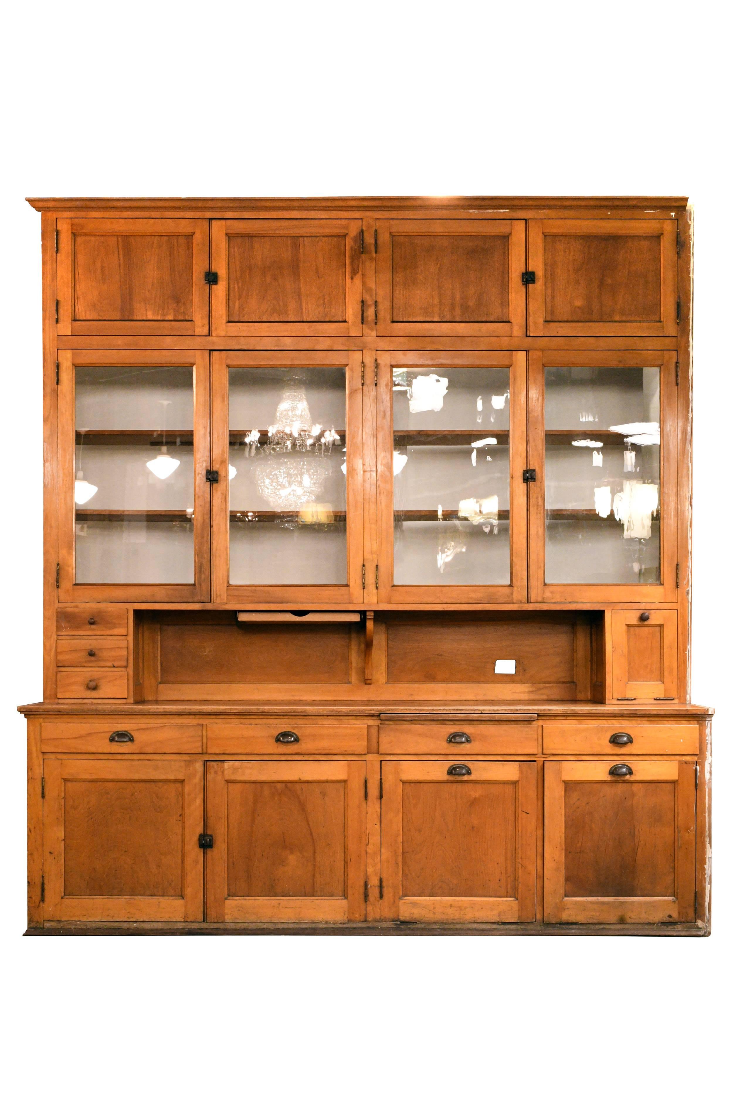 built in china cabinet