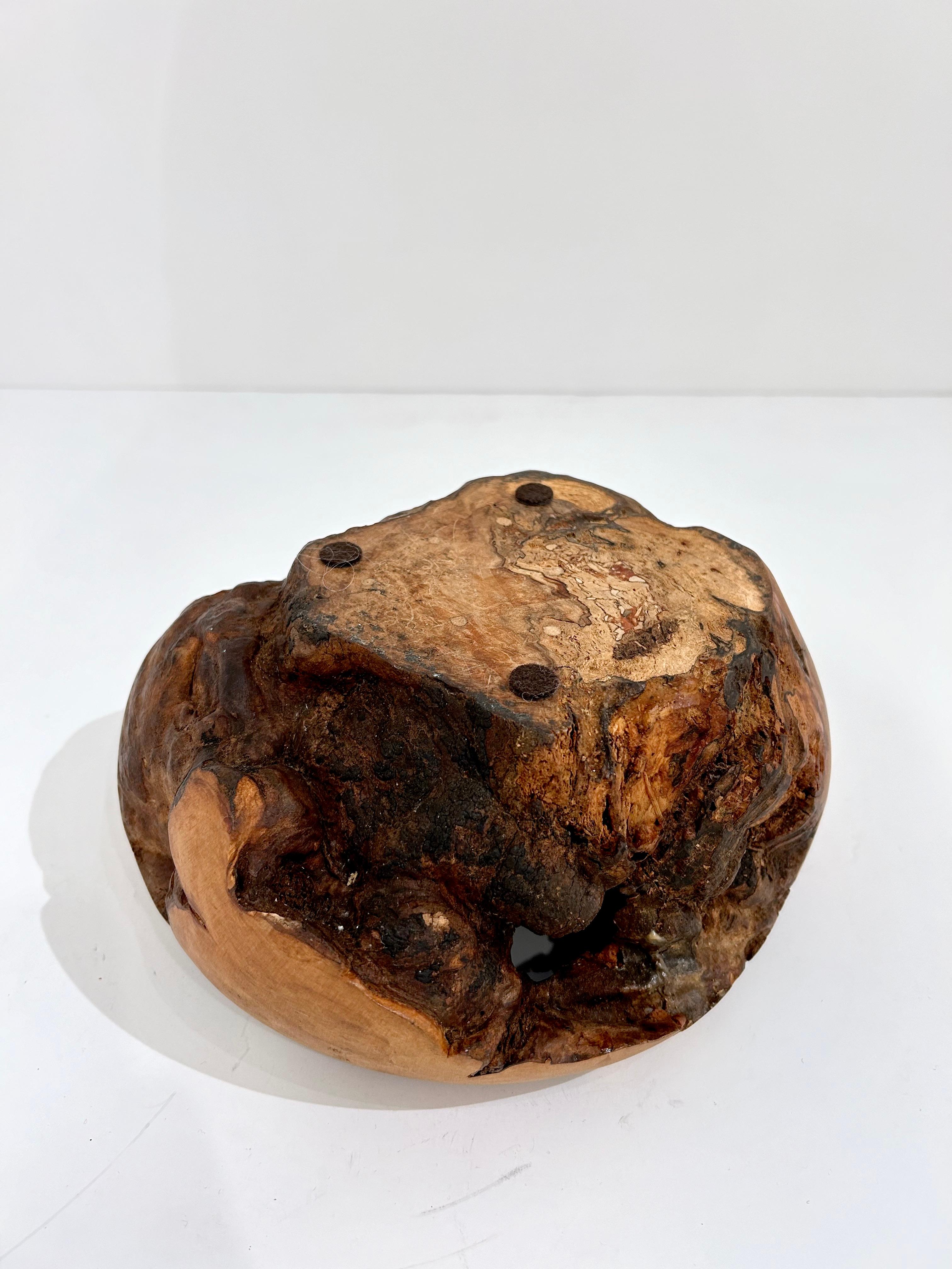 Maple Burl Wood Bowl Attributed to Mel Lindquist For Sale 5
