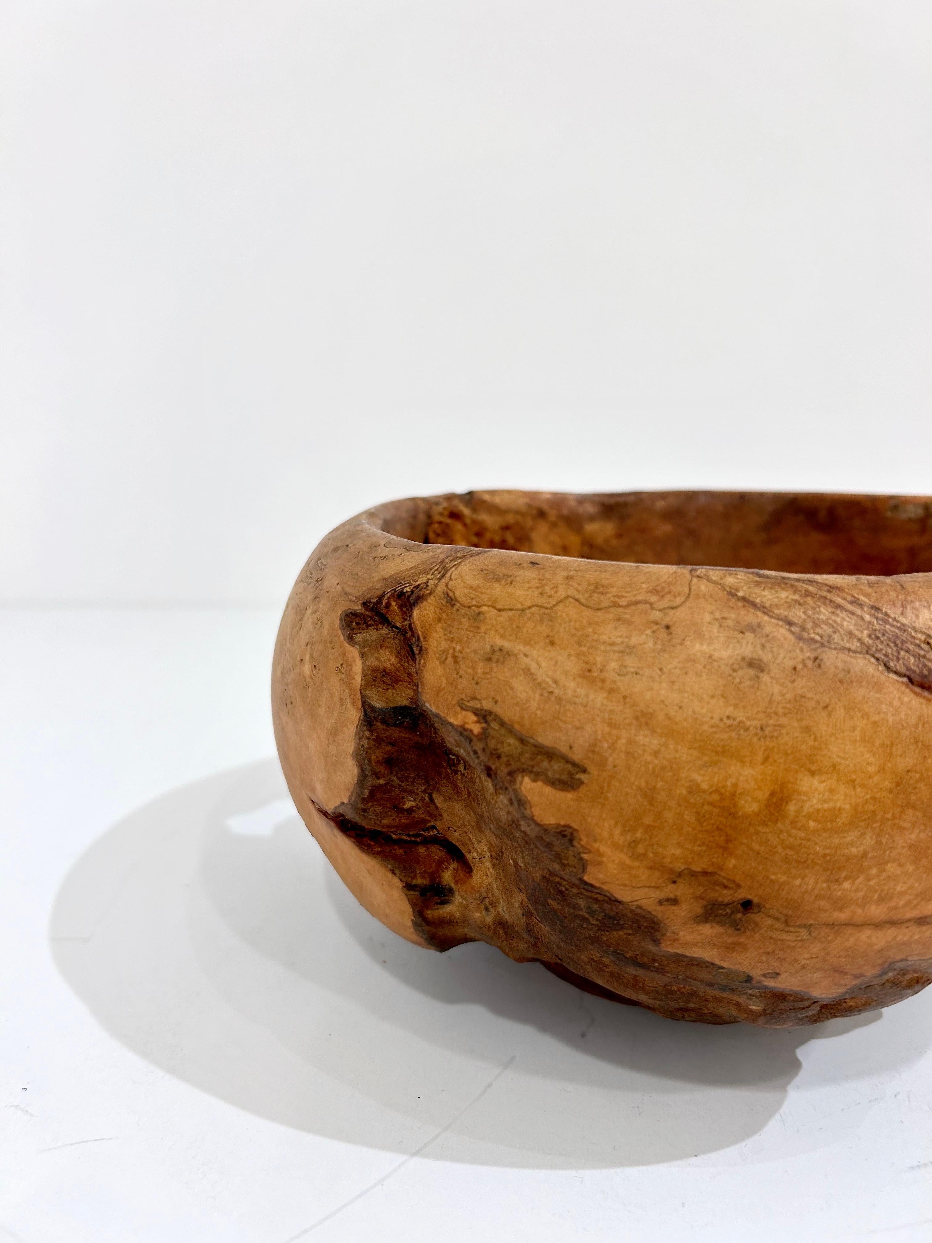 Maple Burl Wood Bowl Attributed to Mel Lindquist For Sale 2
