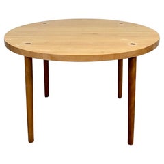 Used Maple butcher block table by Claud Bunyard