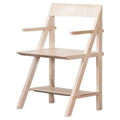 Freitragender Sessel aus Ahornholz von Phaedo