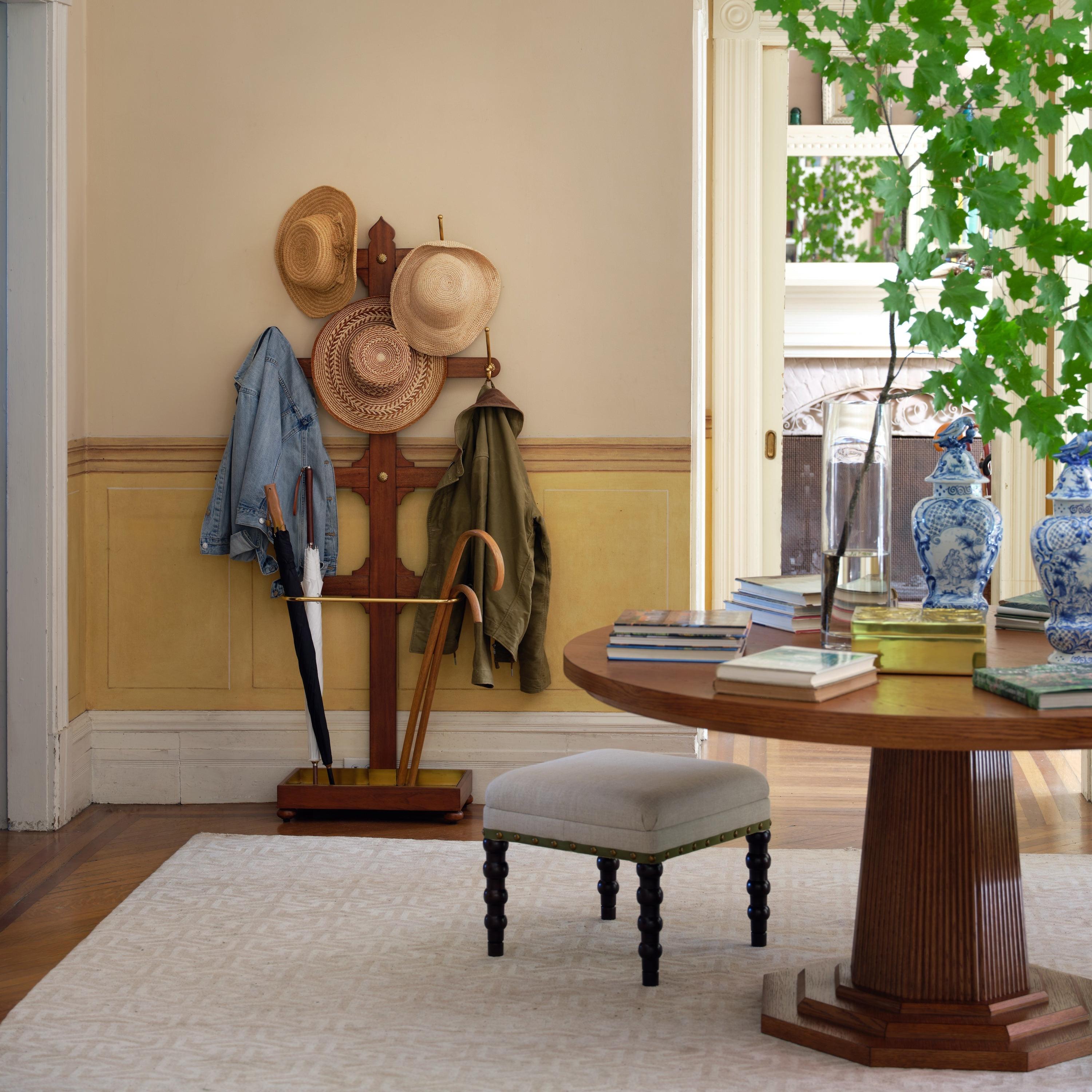 Maple Cerused Oak Pedestal Dining Table, Haven, by Bunny Williams Home For Sale 1