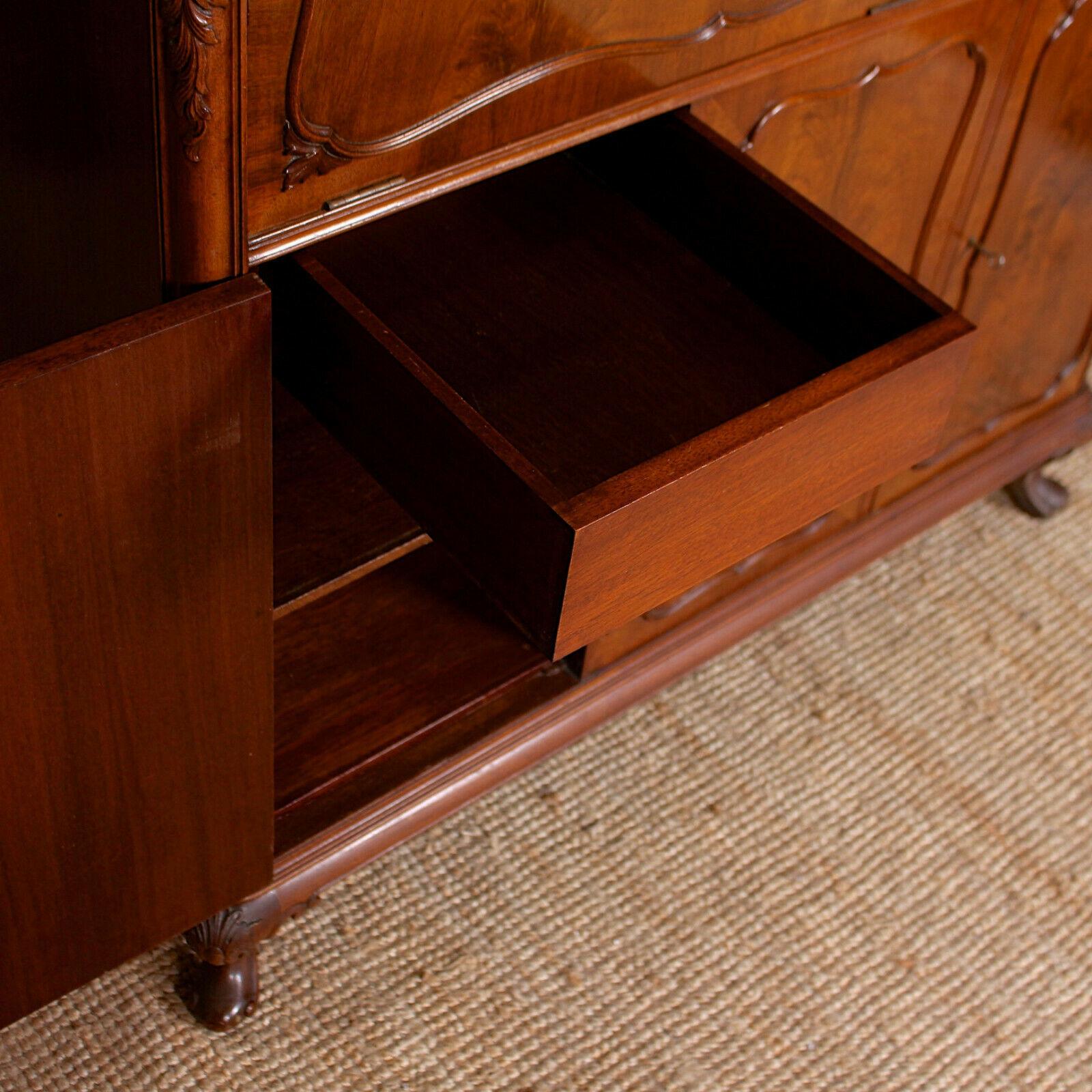 Maple & Co Cocktail Bar Cabinet Mahogany Drinks 1