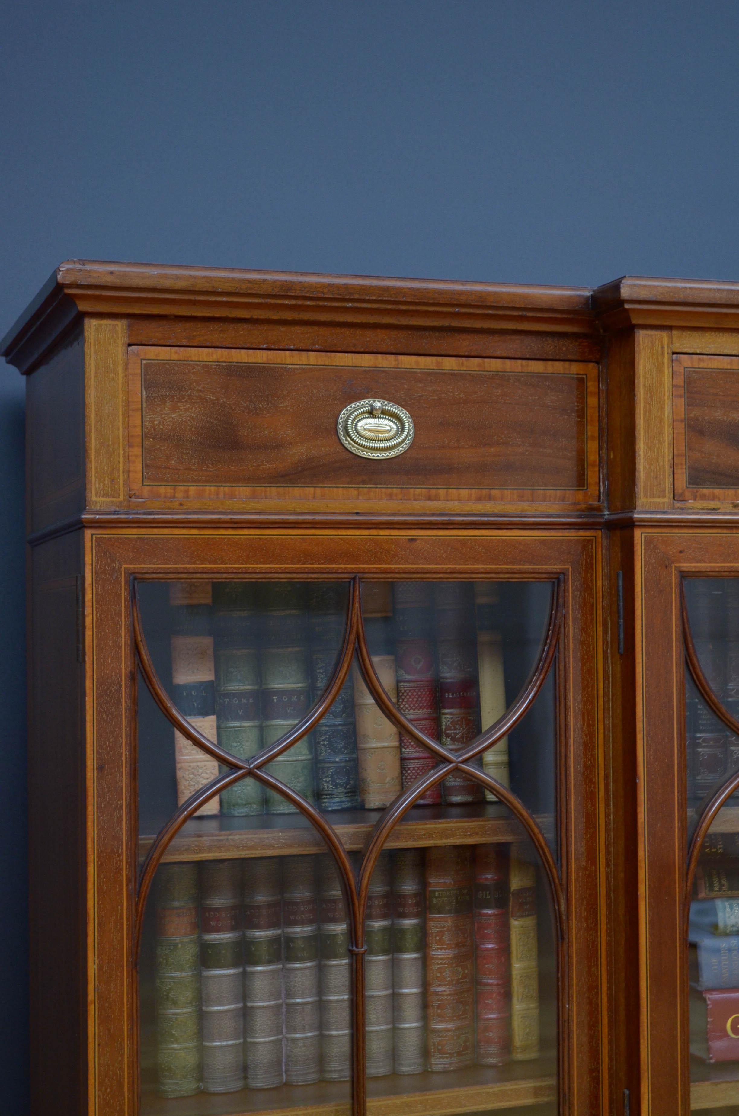 Maple & Co Mahogany Bookcase 6