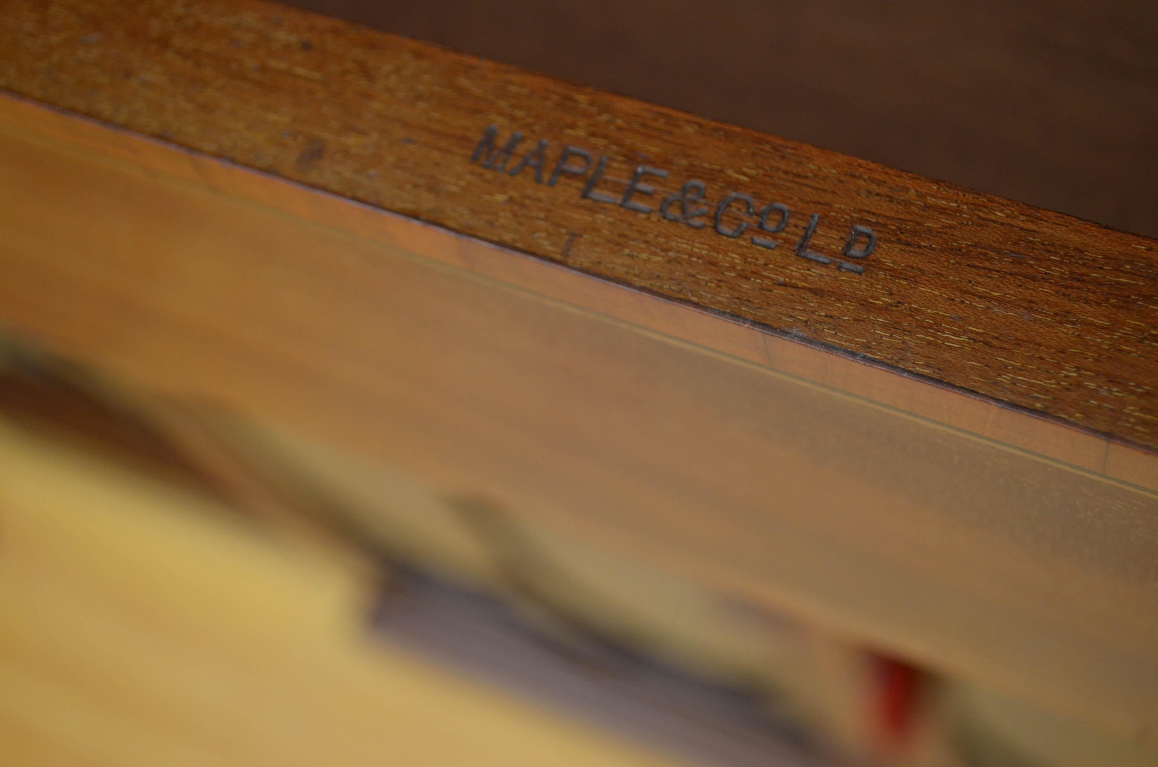 Maple & Co Mahogany Bookcase 3