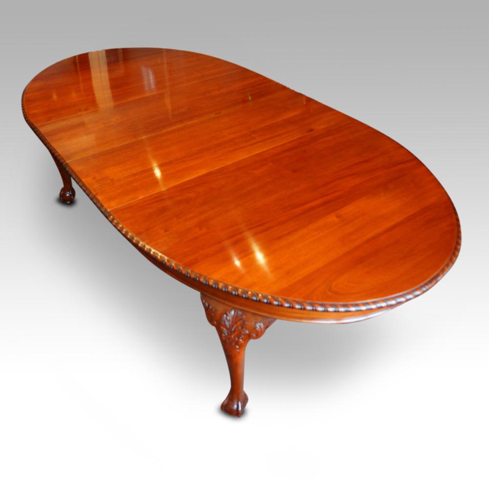 Maple & Co Mahogany Extending Dining Table  10