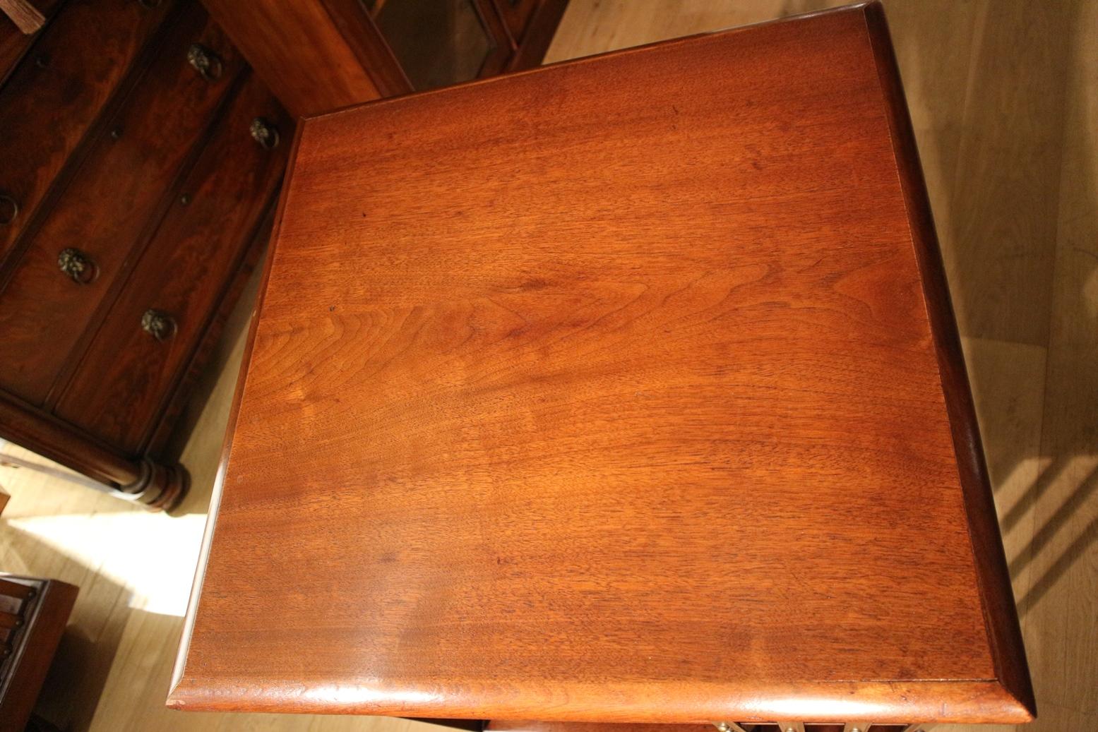 Late 19th Century Maple & Co Walnut Revolving Bookcase